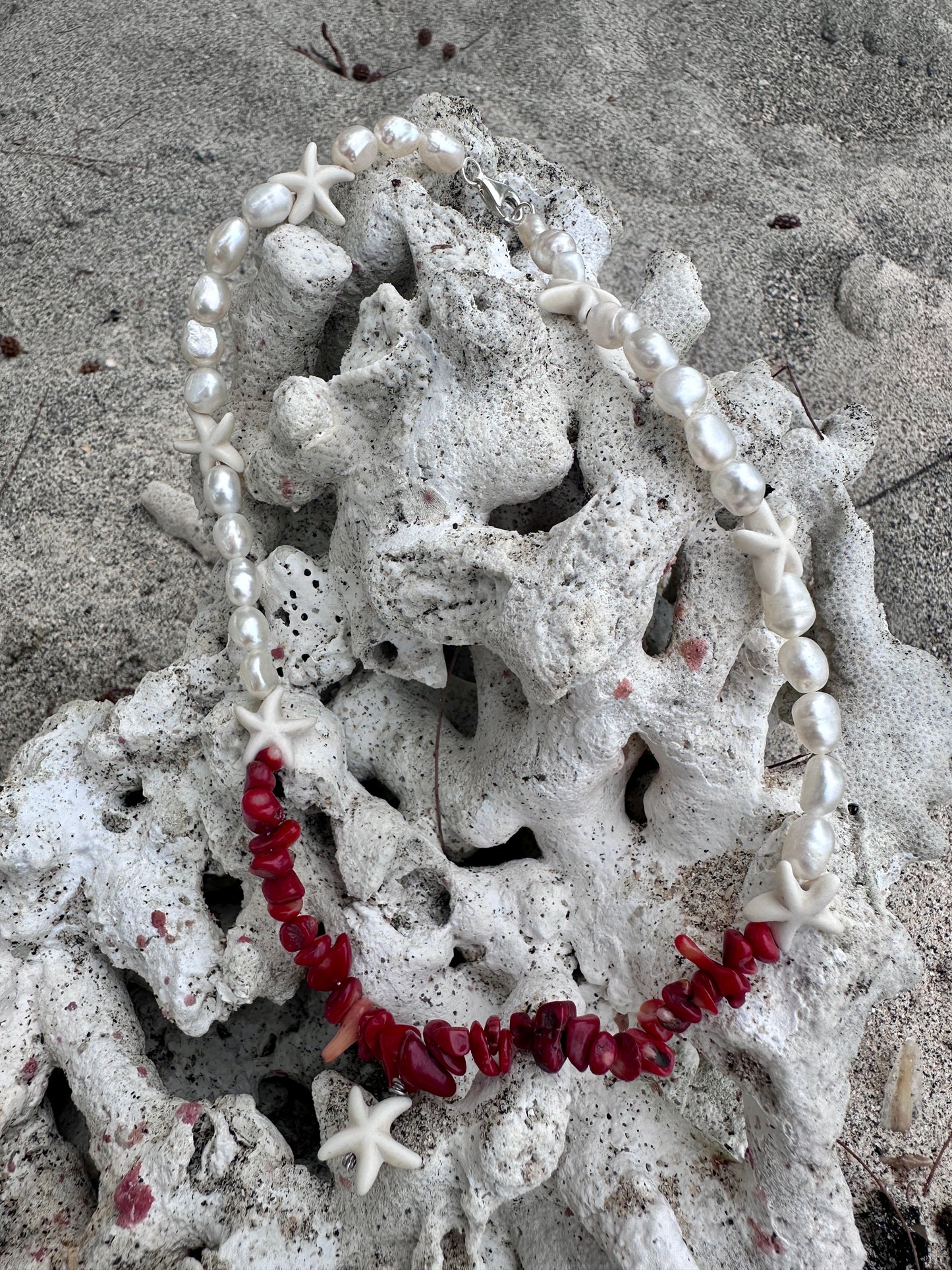 Sea Star Coral Necklace