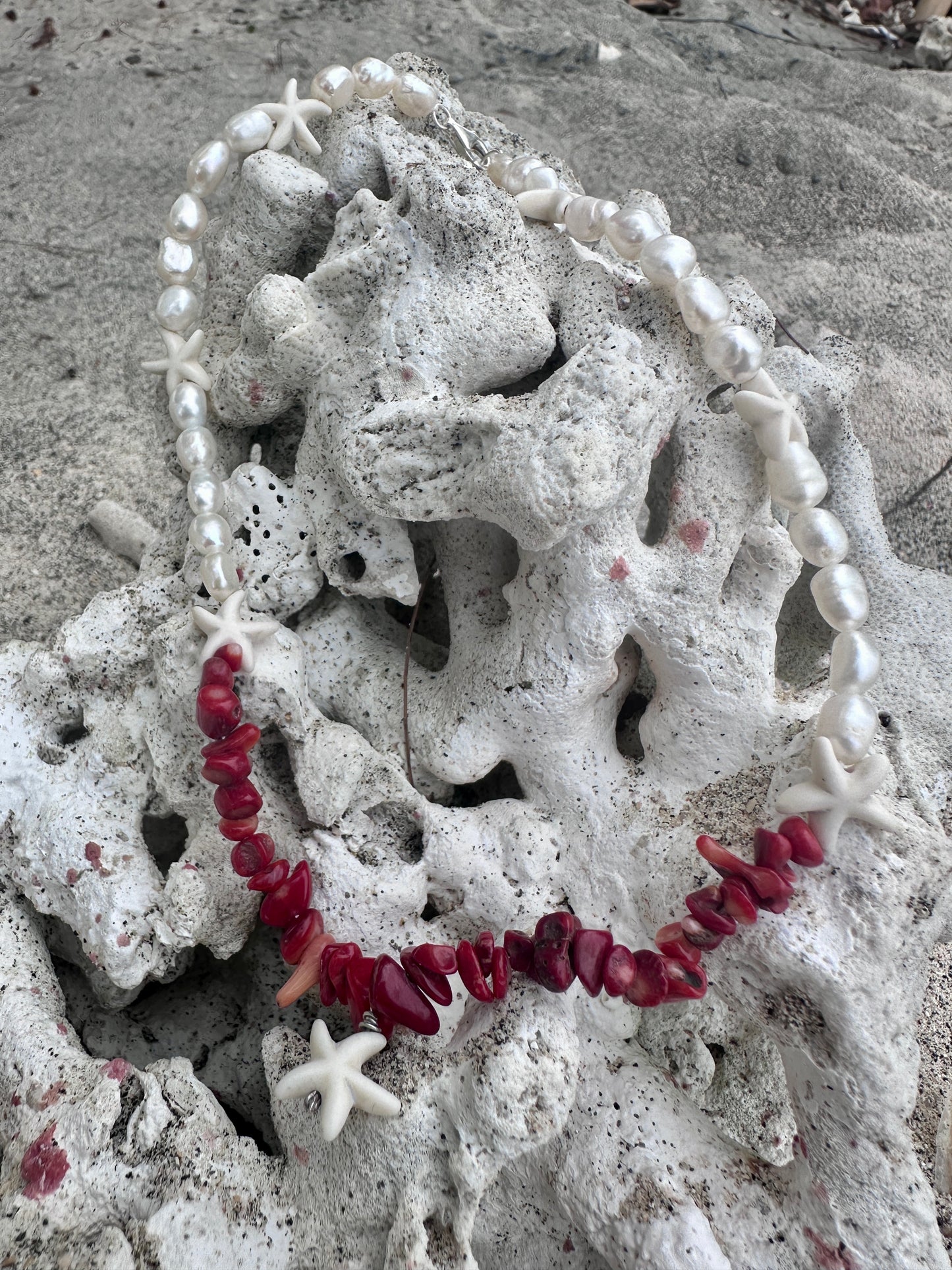 Sea Star Coral Necklace