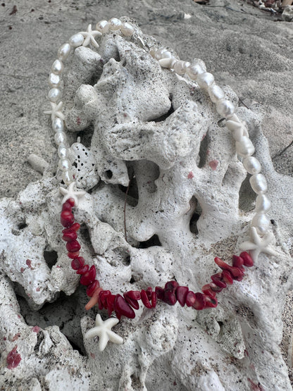 Sea Star Coral Necklace