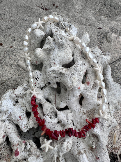 Sea Star Coral Necklace