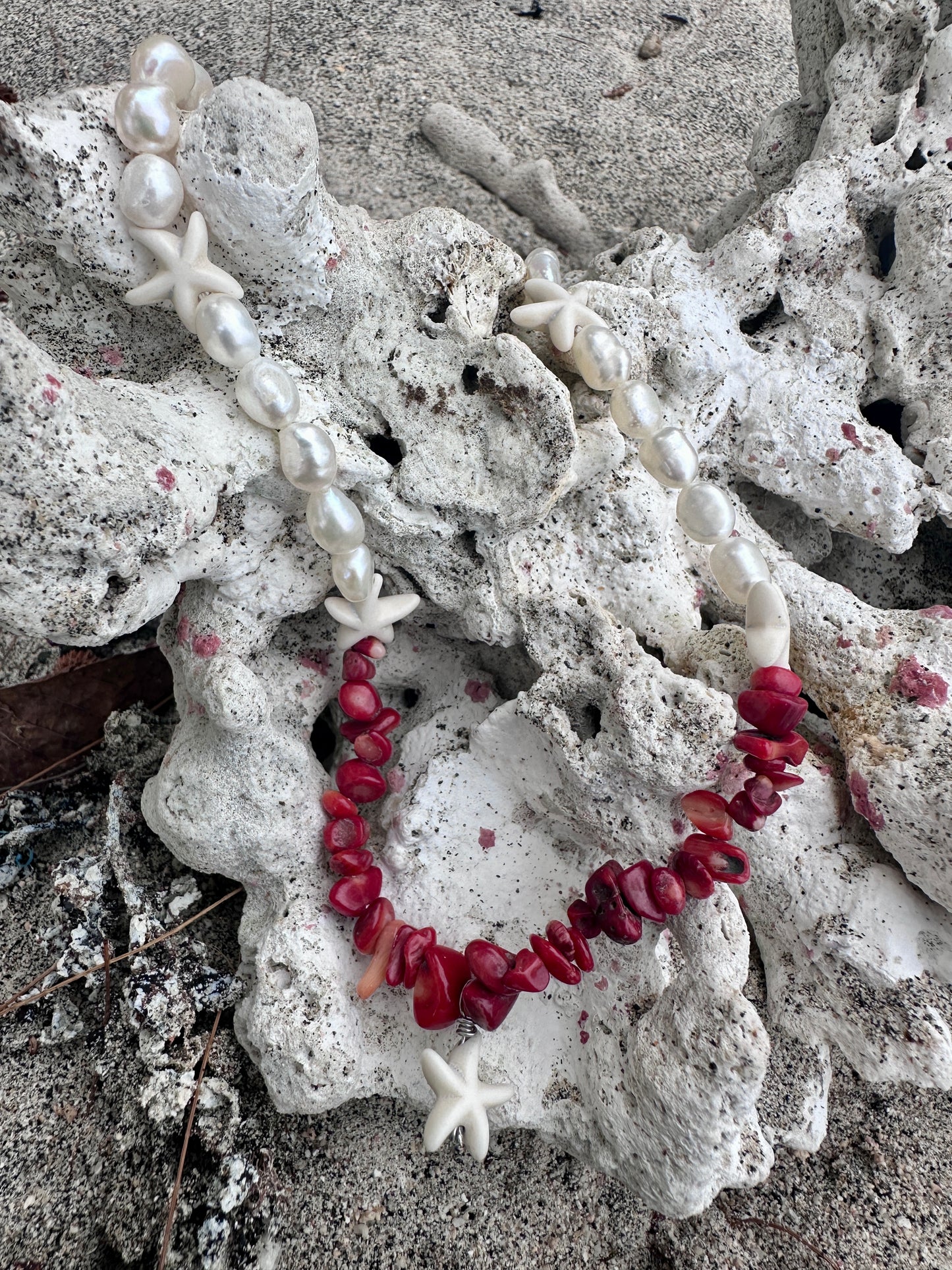 Sea Star Coral Necklace