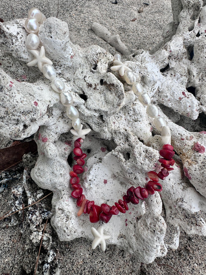 Sea Star Coral Necklace